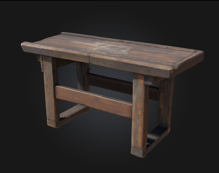 Workbench Essence  The Heart of Craftsmanship and Creativity 3D model_1
