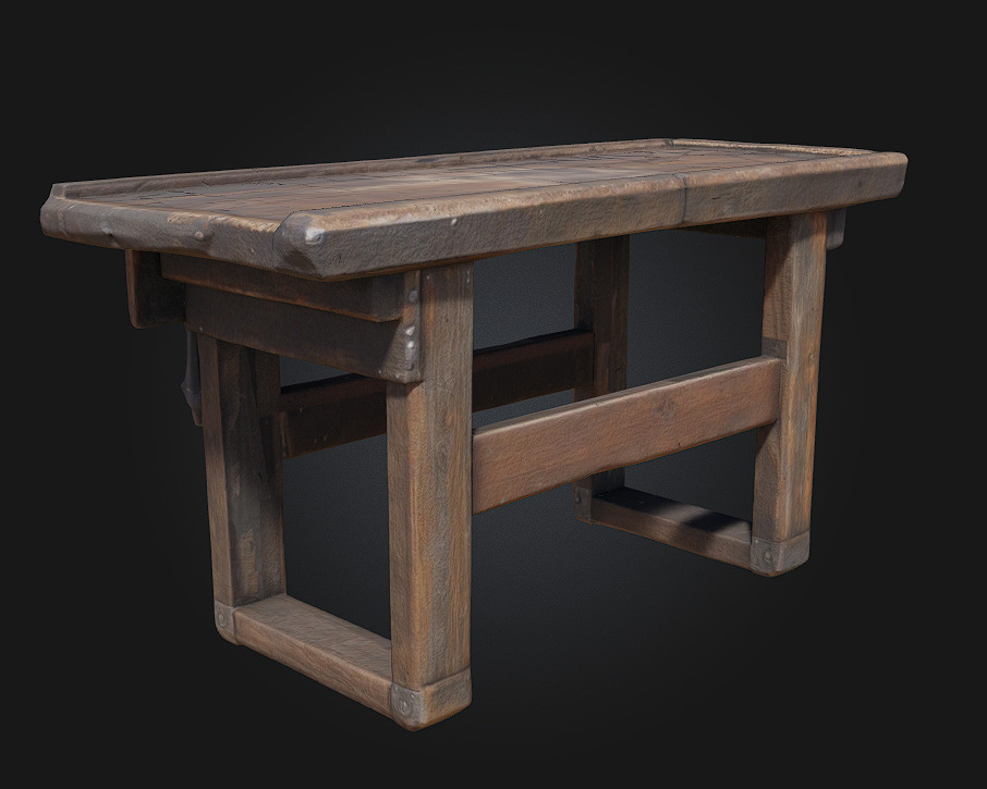 Workbench Essence  The Heart of Craftsmanship and Creativity 3D model_5