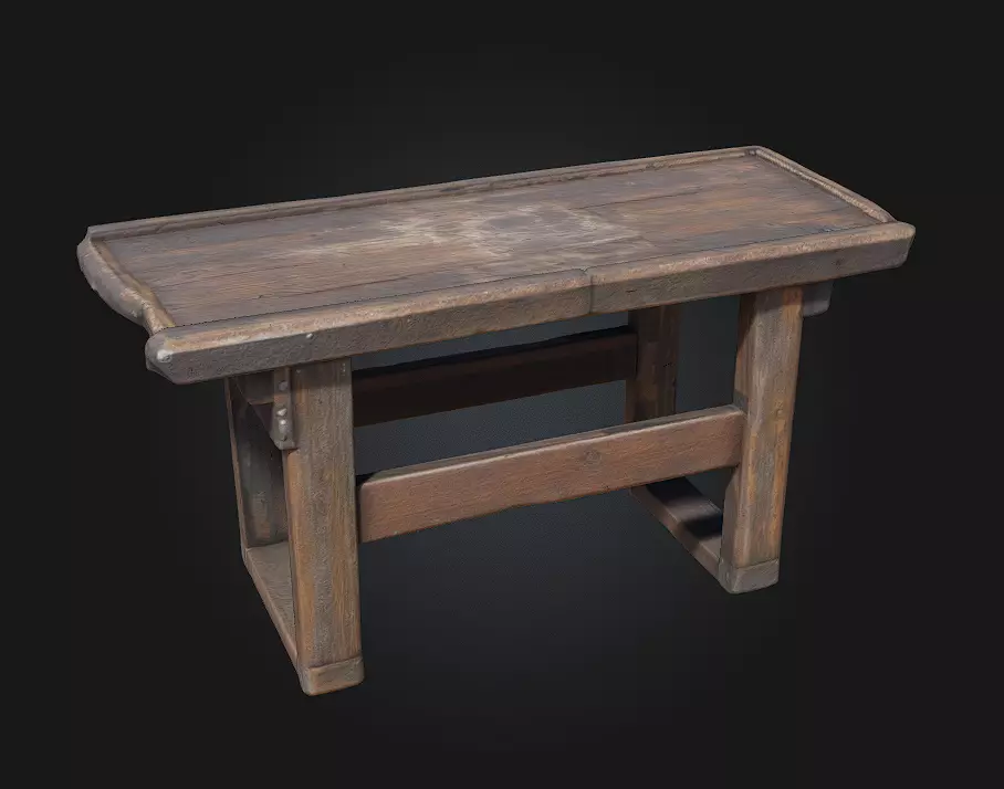 Workbench Essence  The Heart of Craftsmanship and Creativity 3D model_0