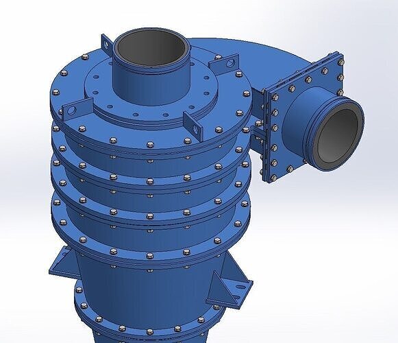 Hydrocyclone -cyclone separator