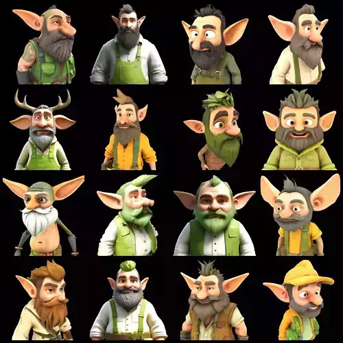  Gnome Squad - Garden Guardians