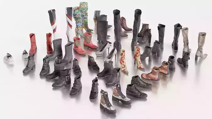 25 Shoes Boots and Heels Footwear Collection