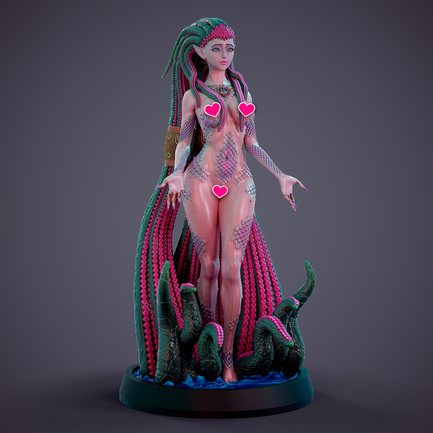Sea gueen - e 3D print model_6