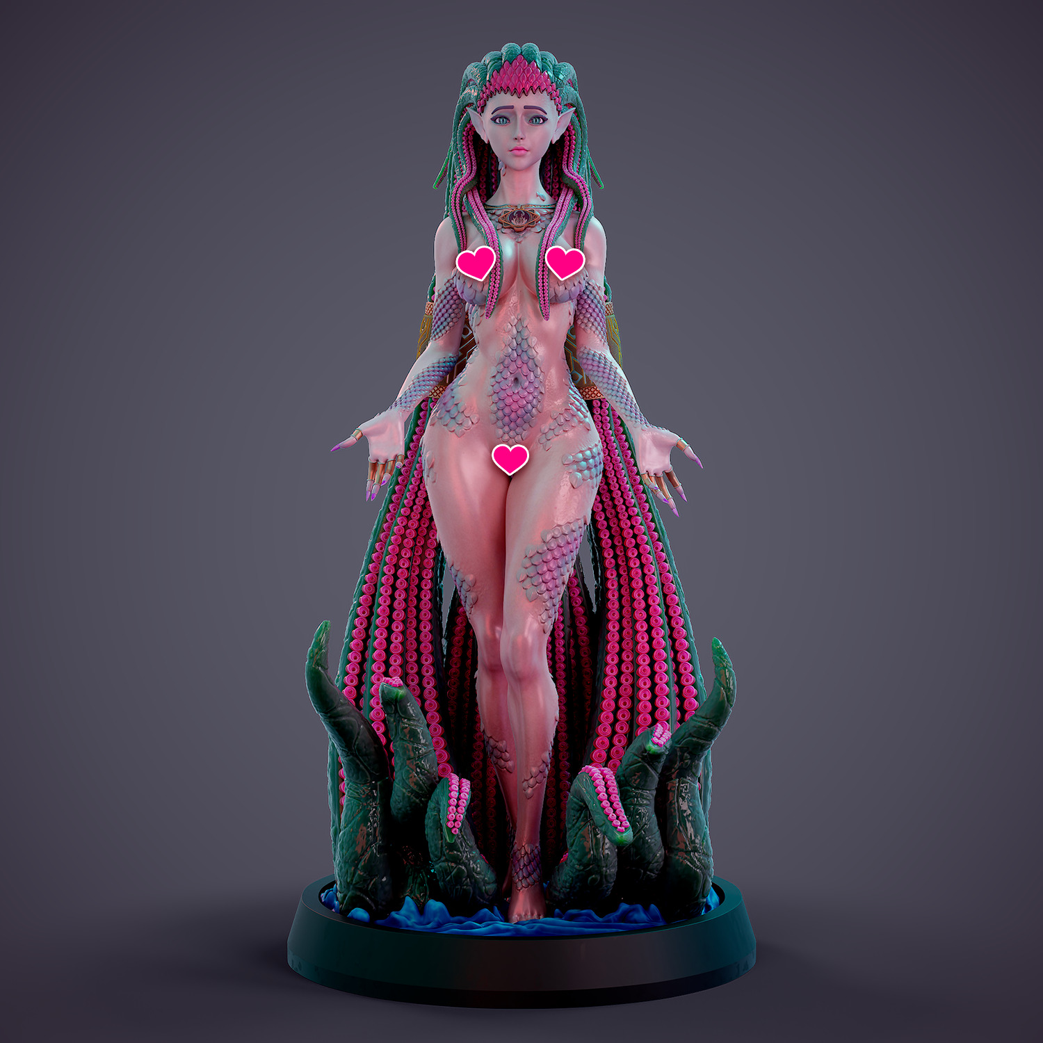Sea gueen - e 3D print model_17