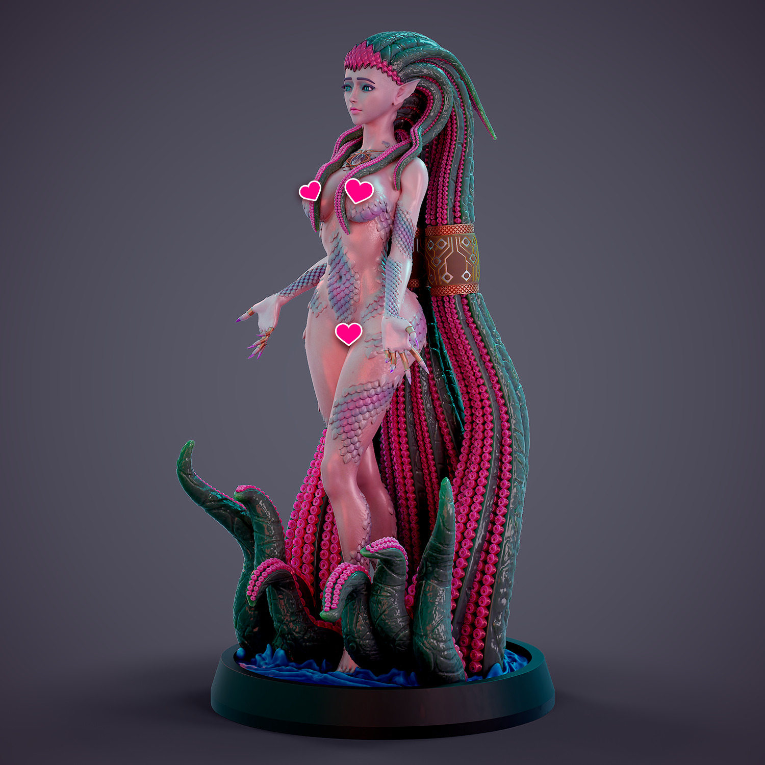 Sea gueen - e 3D print model_13