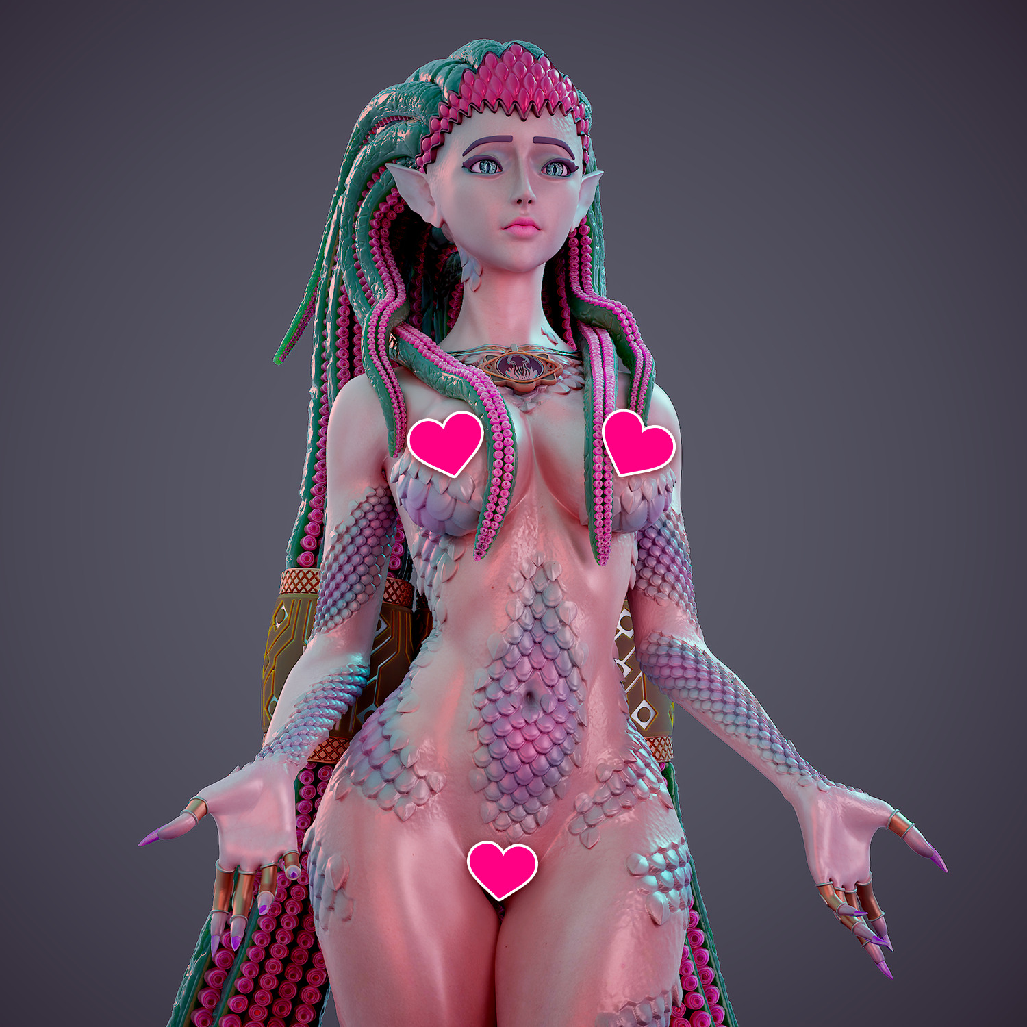 Sea gueen - e 3D print model_1