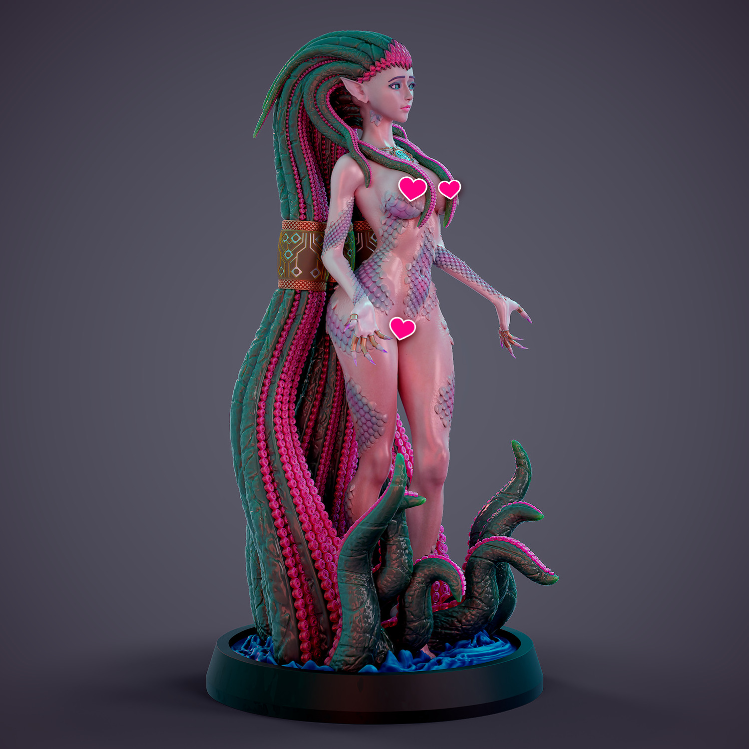 Sea gueen - e 3D print model_8