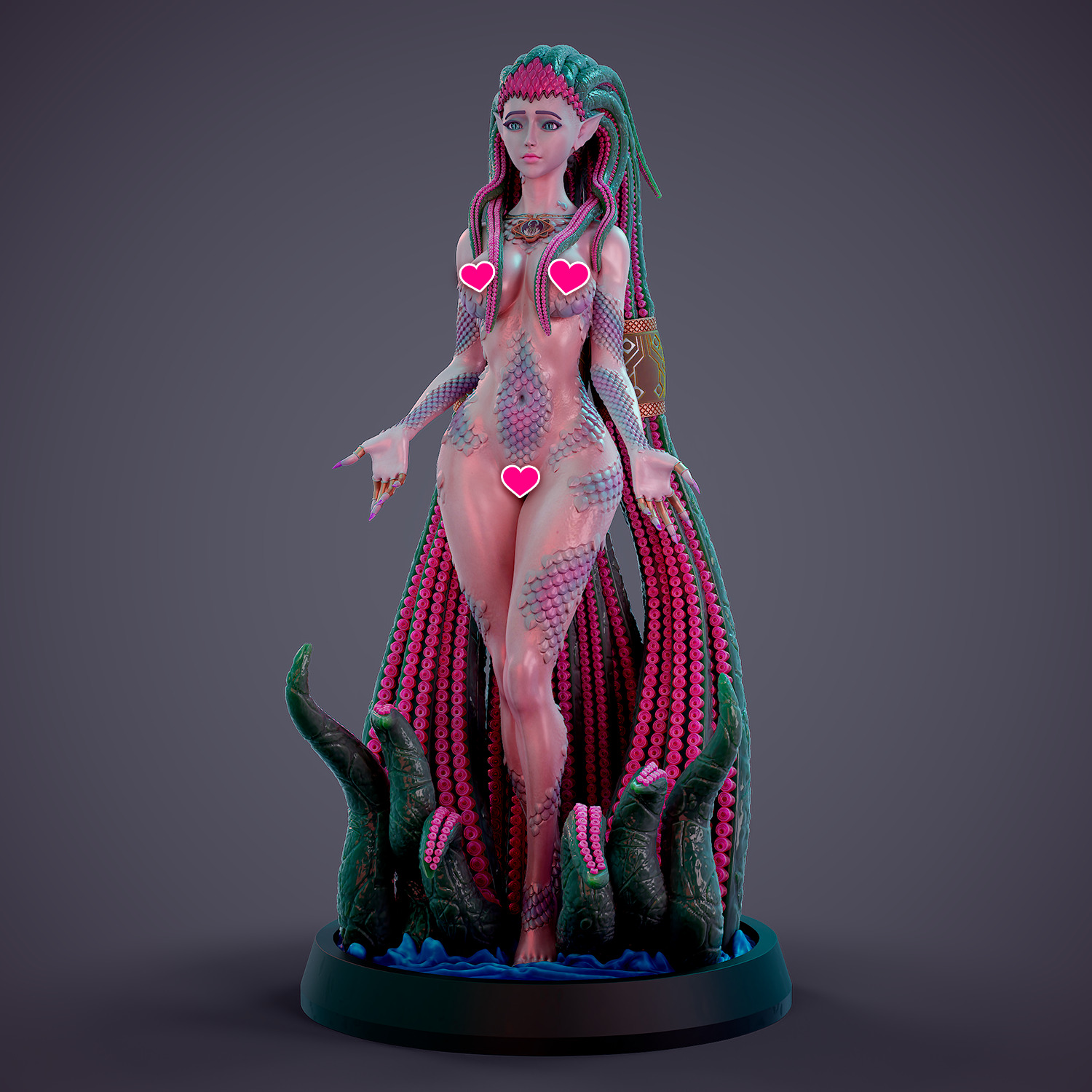 Sea gueen - e 3D print model_15