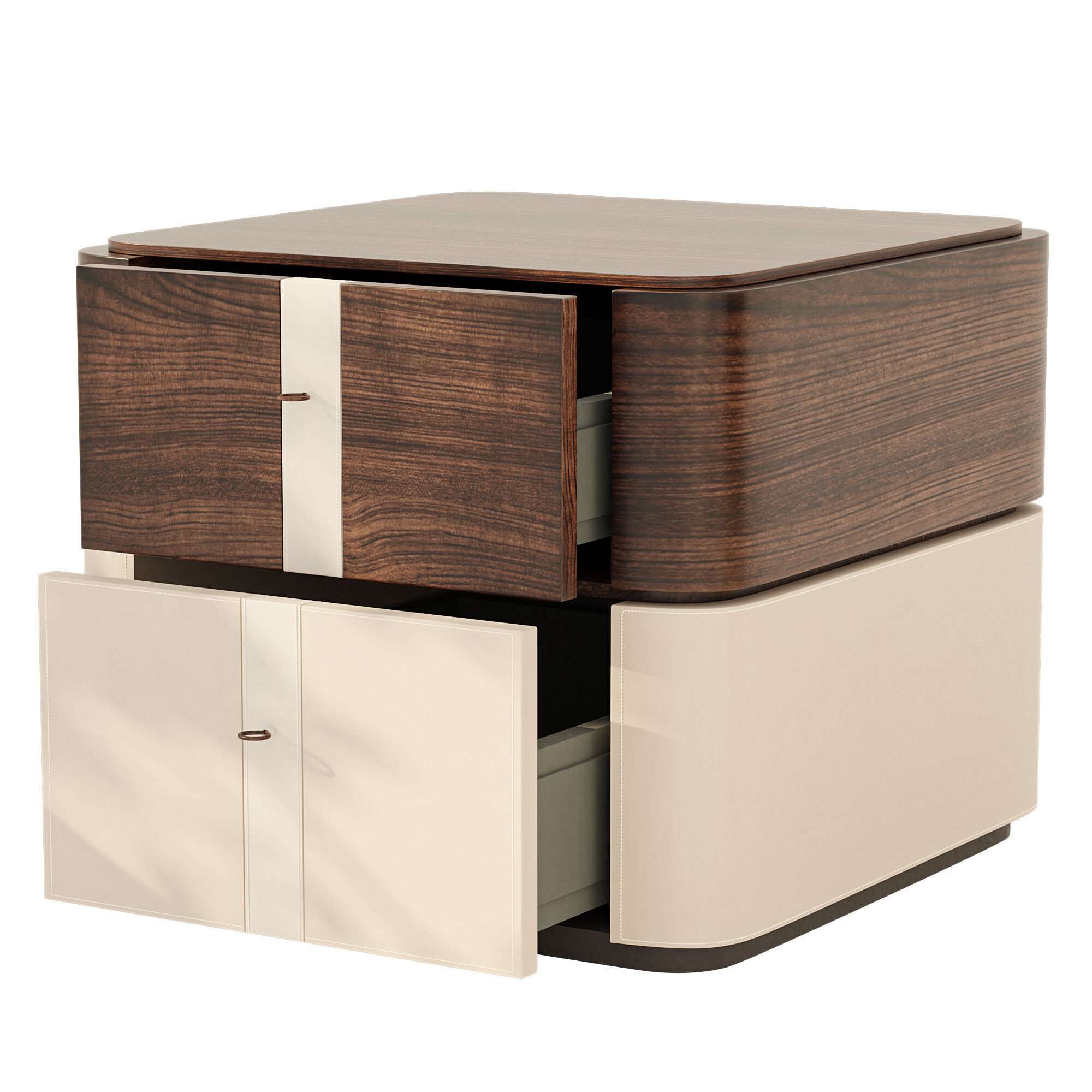 Nightstand Low-poly 3D model_1