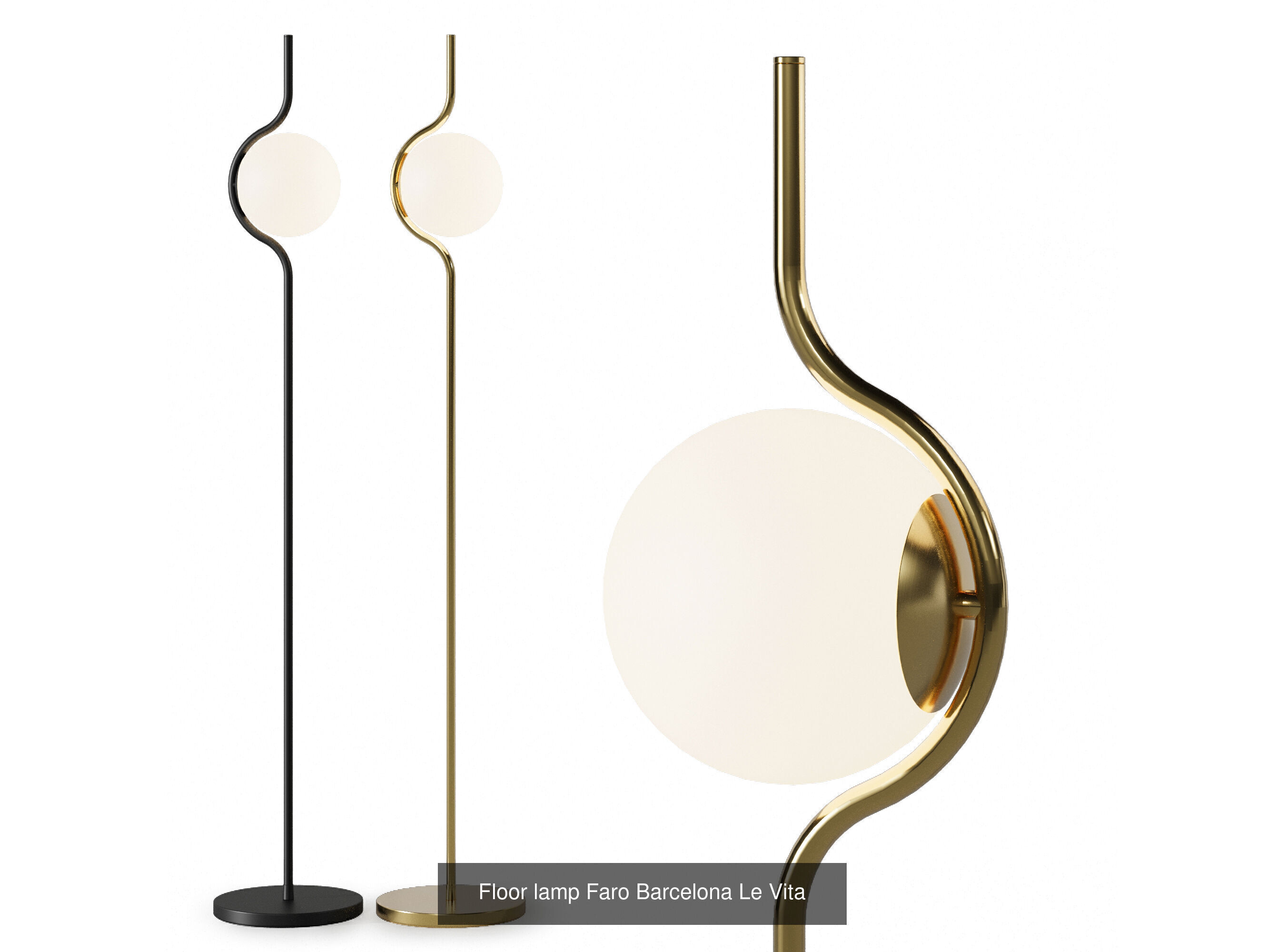 Faro Barcelona Le Vita 3D Model Collection_2