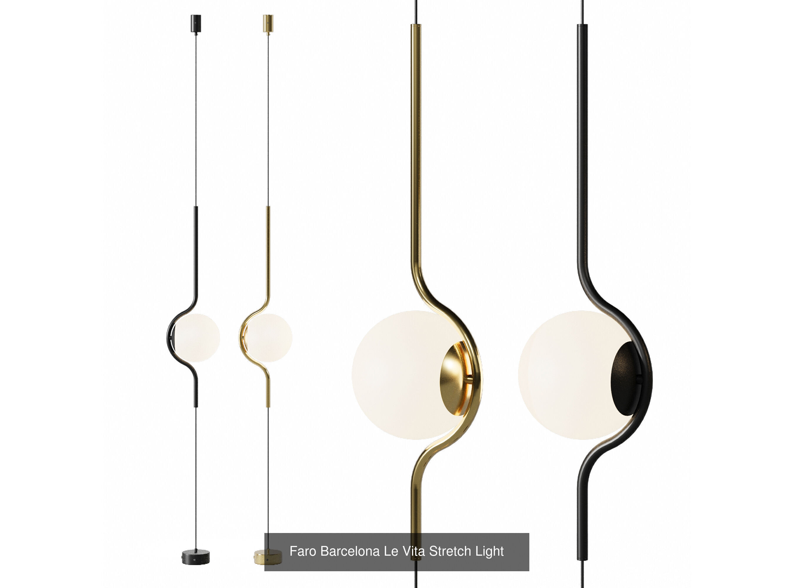 Faro Barcelona Le Vita 3D Model Collection_5