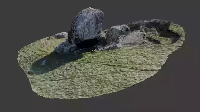 Standing Rock Low Poly 