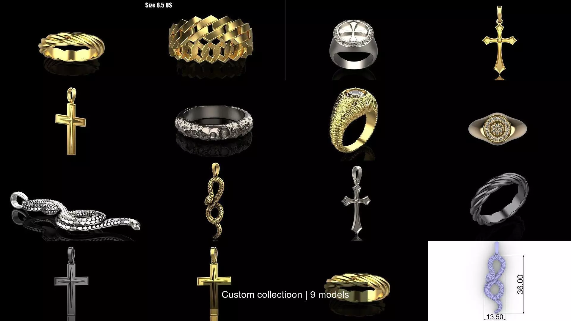 Custom collectioon 3D Model Collection_0