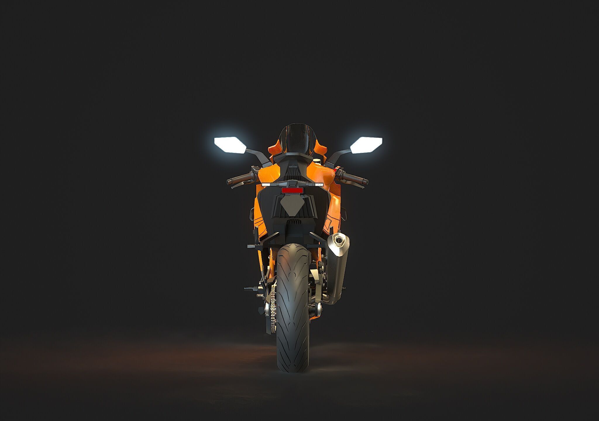 Base model  KTM 990RC 2026 3D model_7
