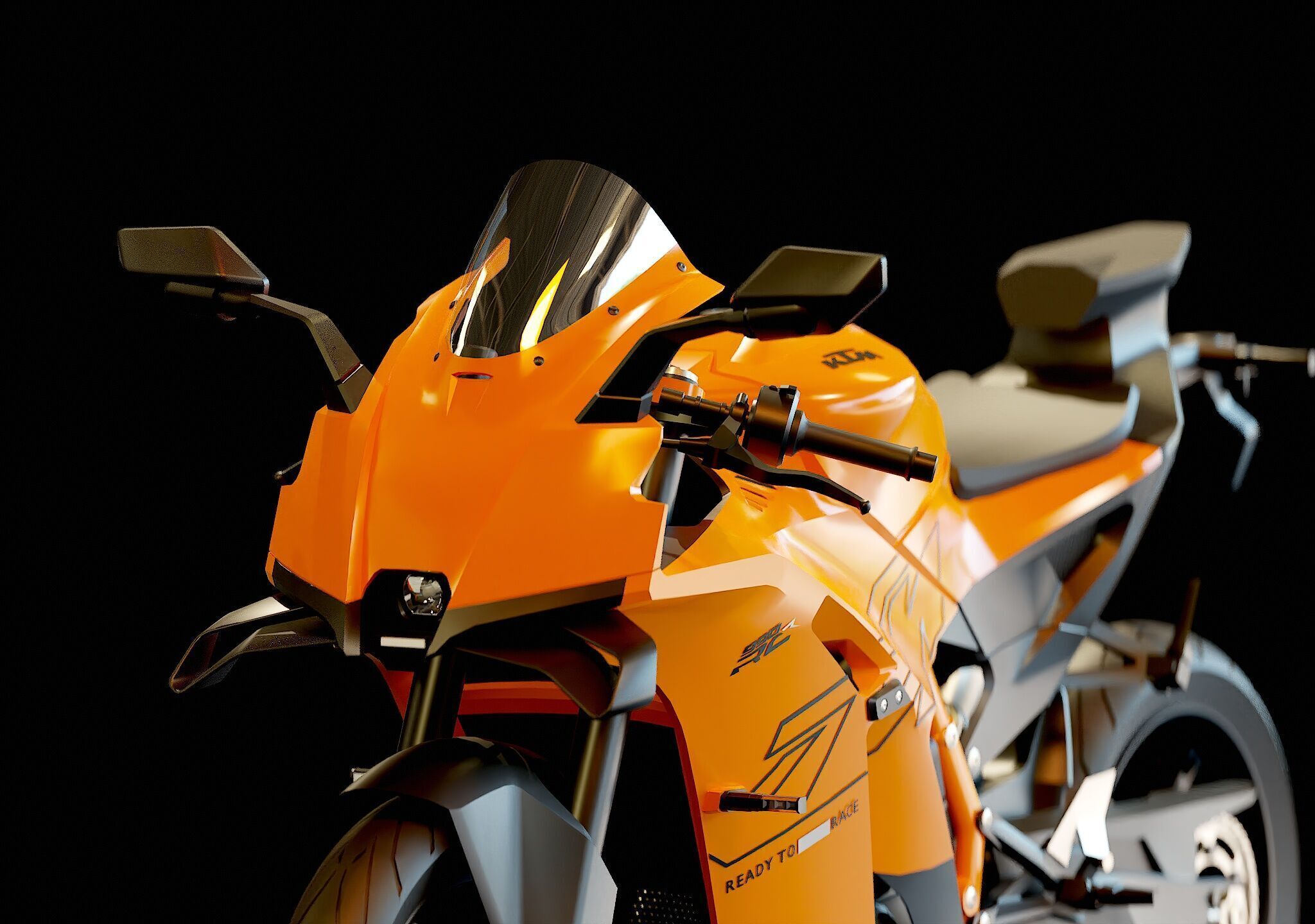 Base model  KTM 990RC 2026 3D model_10