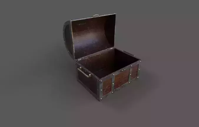Chest-Storage Box 3D Model