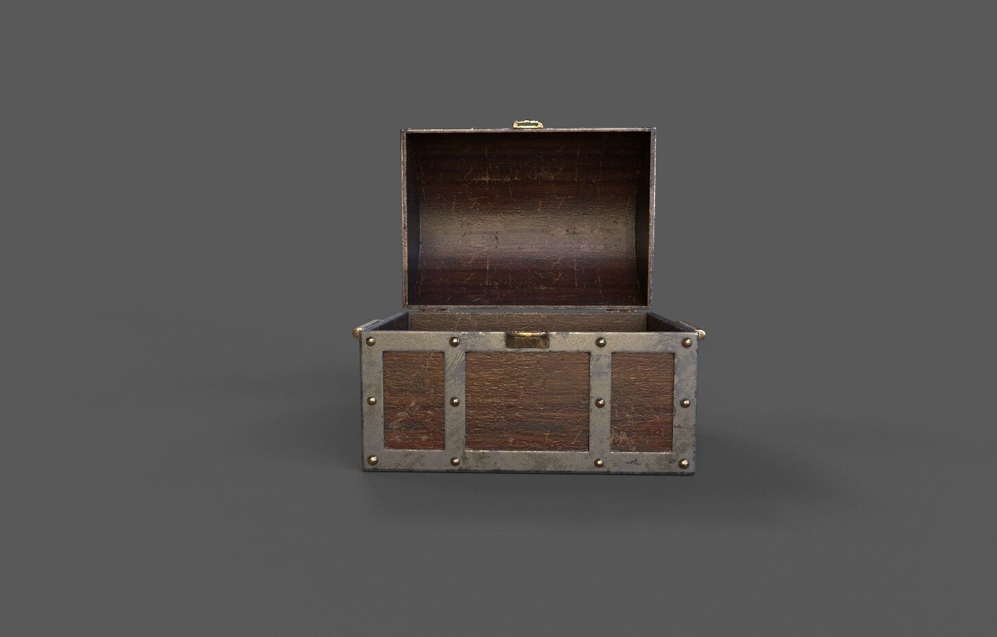 Chest-Storage Box 3D Model Low-poly 3D model_1