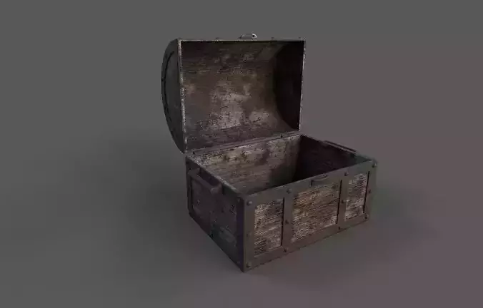 Chest-Storage Box 3D Model