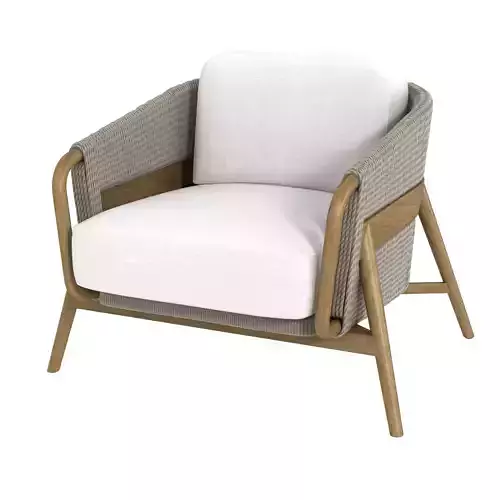 Palecek casey outdoor lounge chair taupe 