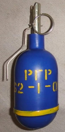 Hand grenade irritant RGR 3D print model_1