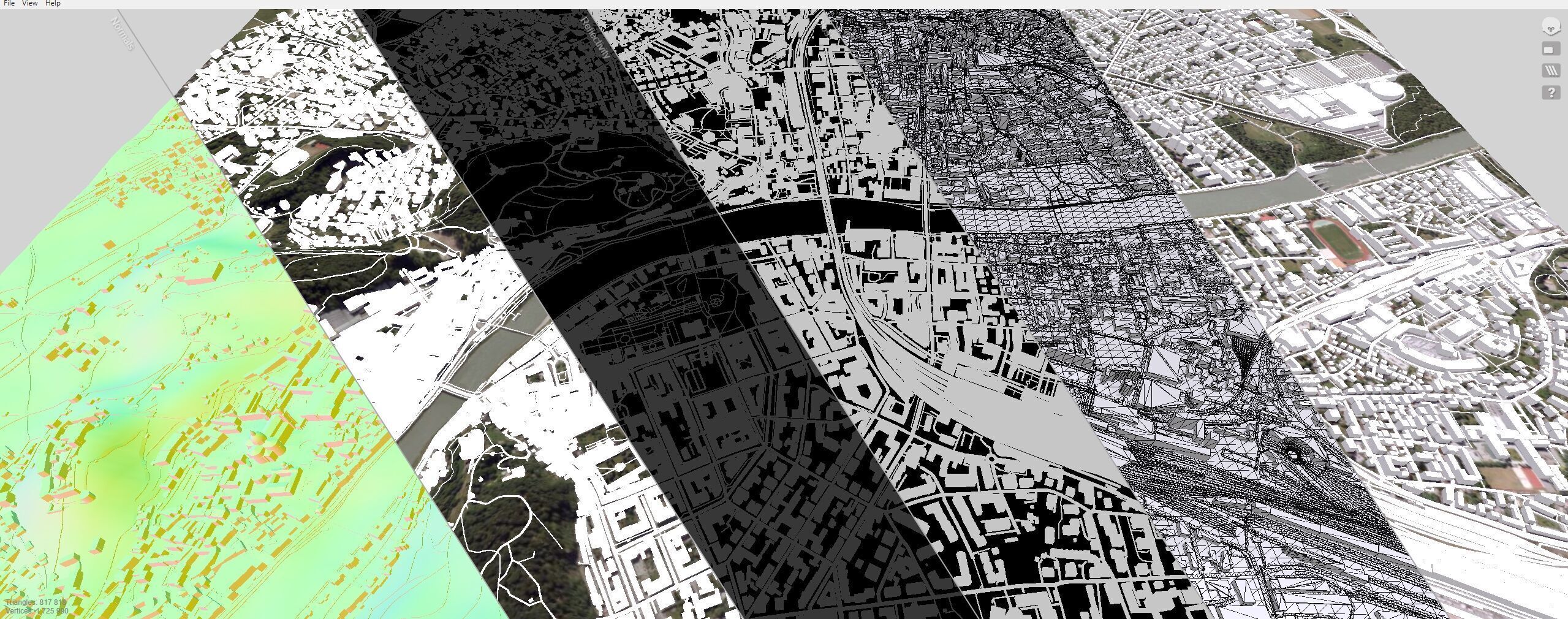 Cityscape Salzburg Austria 3D model_15