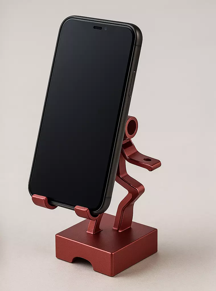 A man Figer Smart Phone Holder 3D print model