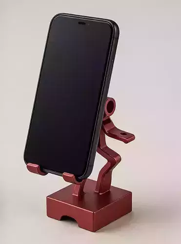 A man Figer Smart Phone Holder