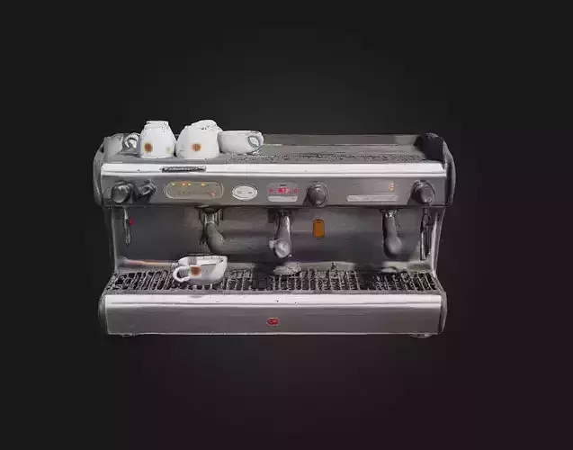 Espresso Machine Elegance  Brewed to Perfection with Vintage 