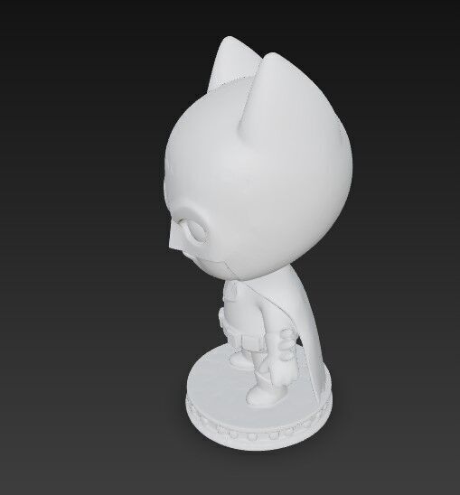 The Cute Guardian of Gotham in 3D 3D print model_6