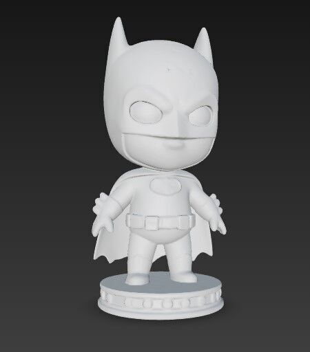 The Cute Guardian of Gotham in 3D 3D print model_11