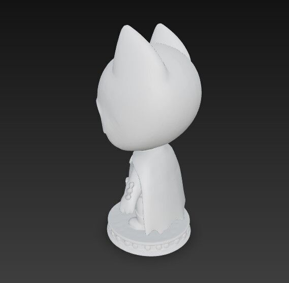 The Cute Guardian of Gotham in 3D 3D print model_1