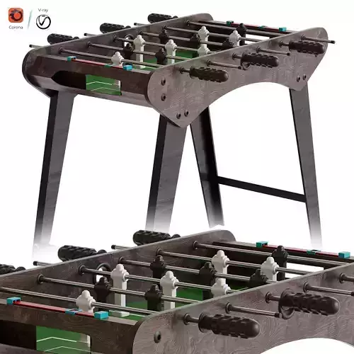 Table football on legs