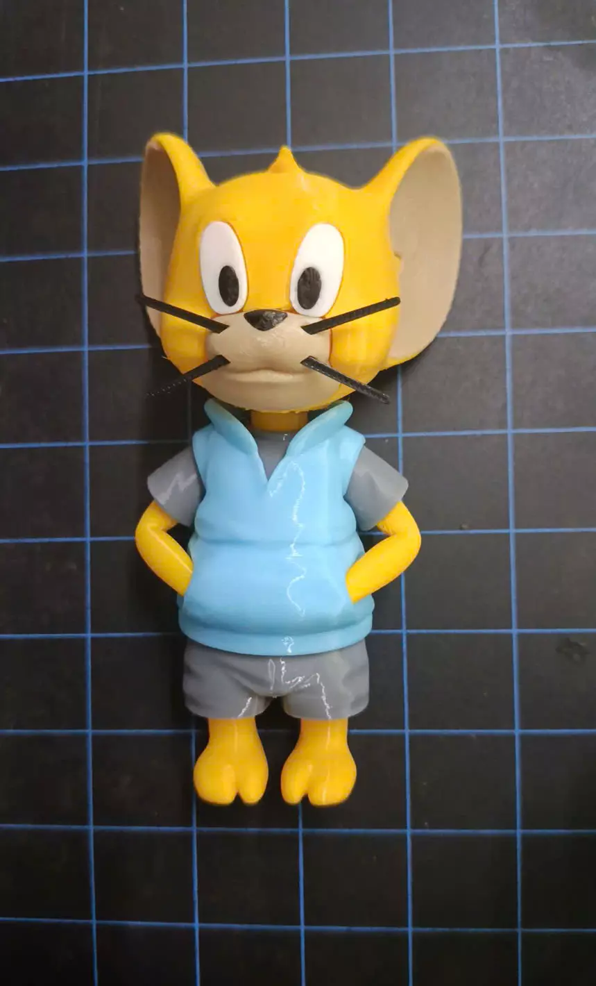 JERRY URBAN STYLE - Multi parts and print in place 3D print model_0