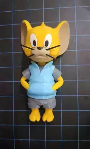 JERRY URBAN STYLE - Multi parts and print in place 3D print model
