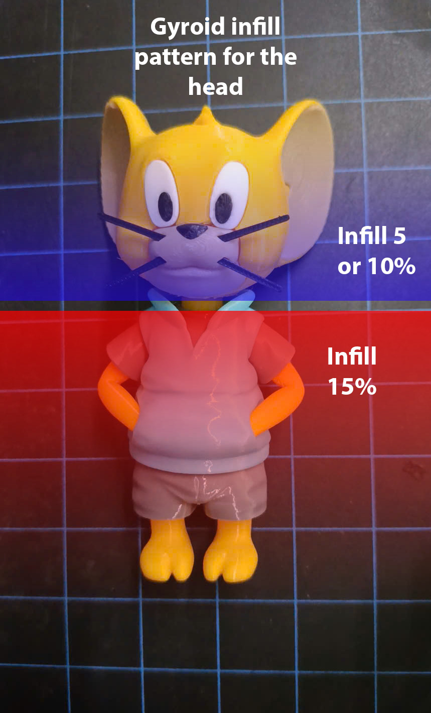 JERRY URBAN STYLE - Multi parts and print in place 3D print model_2