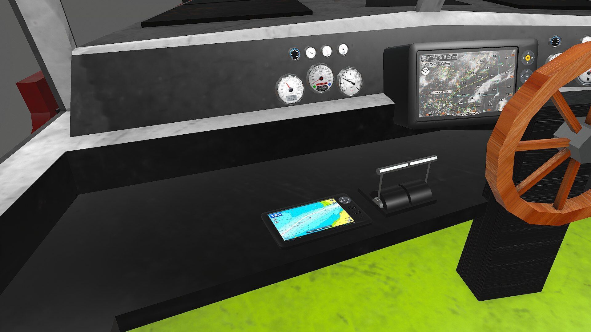 Fishing Boat Low-poly PBR Low-poly 3D model_16