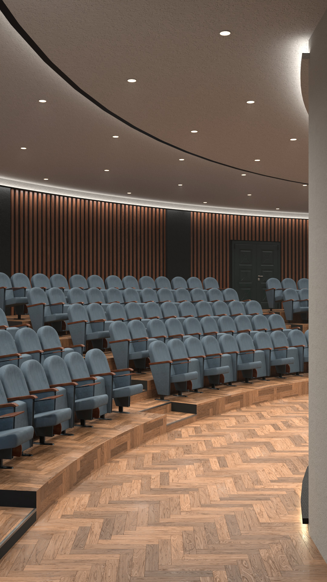 Performance hall 3D model_5