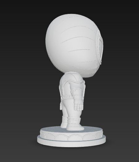 Cartoon Spider Man Figure Model 3D print model_7
