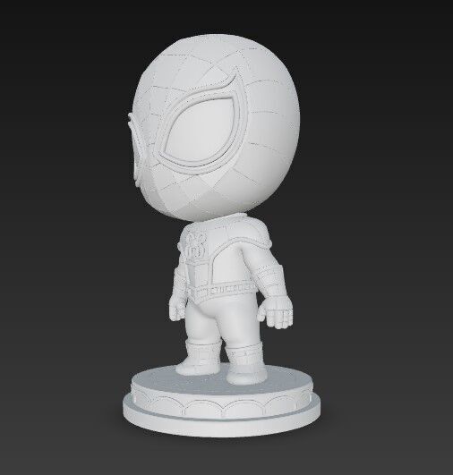 Cartoon Spider Man Figure Model 3D print model_13