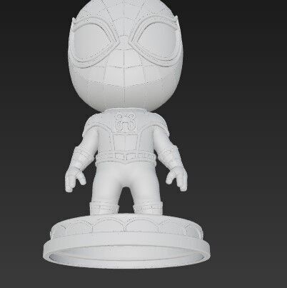 Cartoon Spider Man Figure Model 3D print model_2