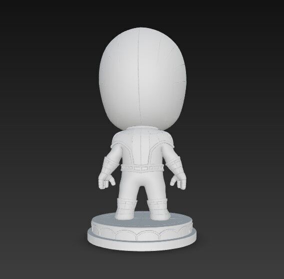 Cartoon Spider Man Figure Model 3D print model_9