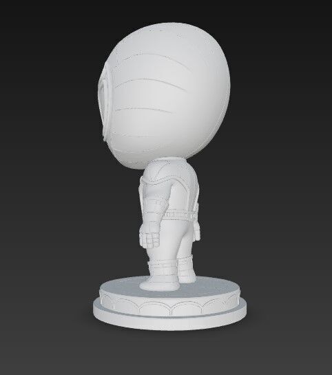 Cartoon Spider Man Figure Model 3D print model_11