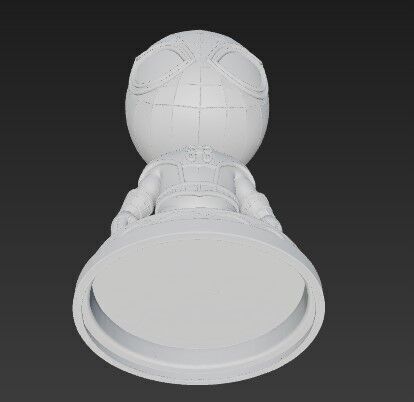 Cartoon Spider Man Figure Model 3D print model_3