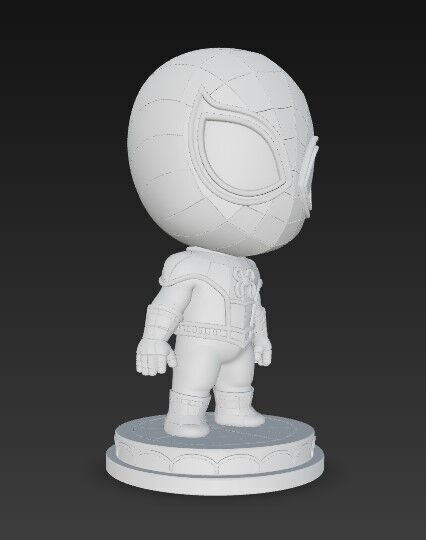 Cartoon Spider Man Figure Model 3D print model_6