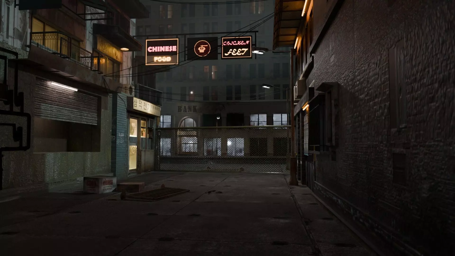 Dark Town 3D model