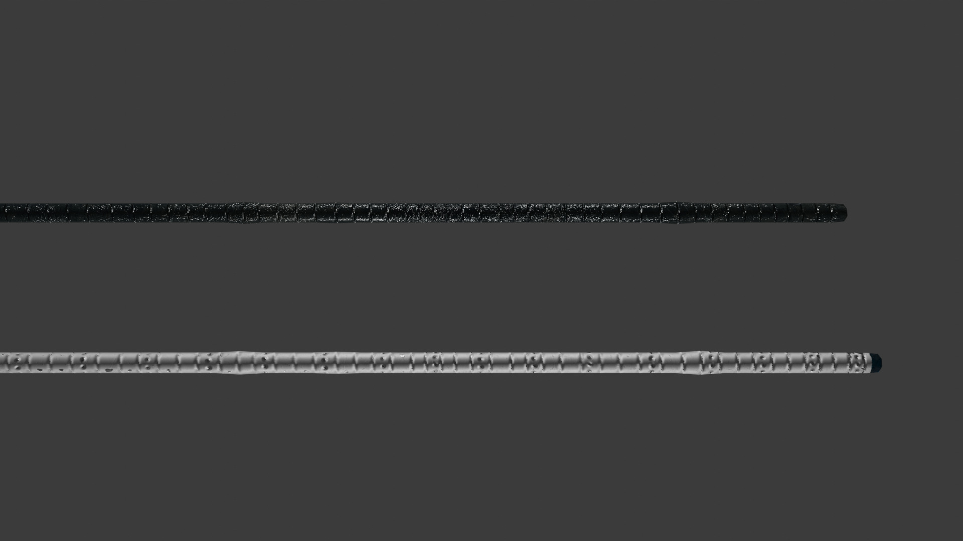 Axe of midnight and Axe of sunlight Low-poly 3D model_5