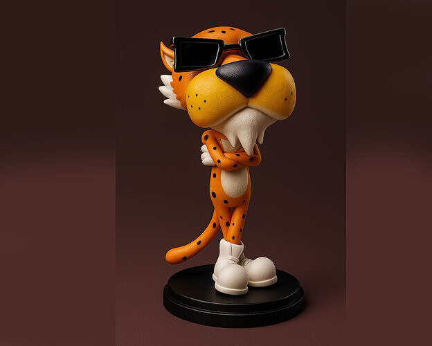 Chester Cheetah 3D print model