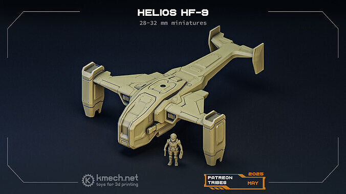 HELIOS aircraft 3D print model