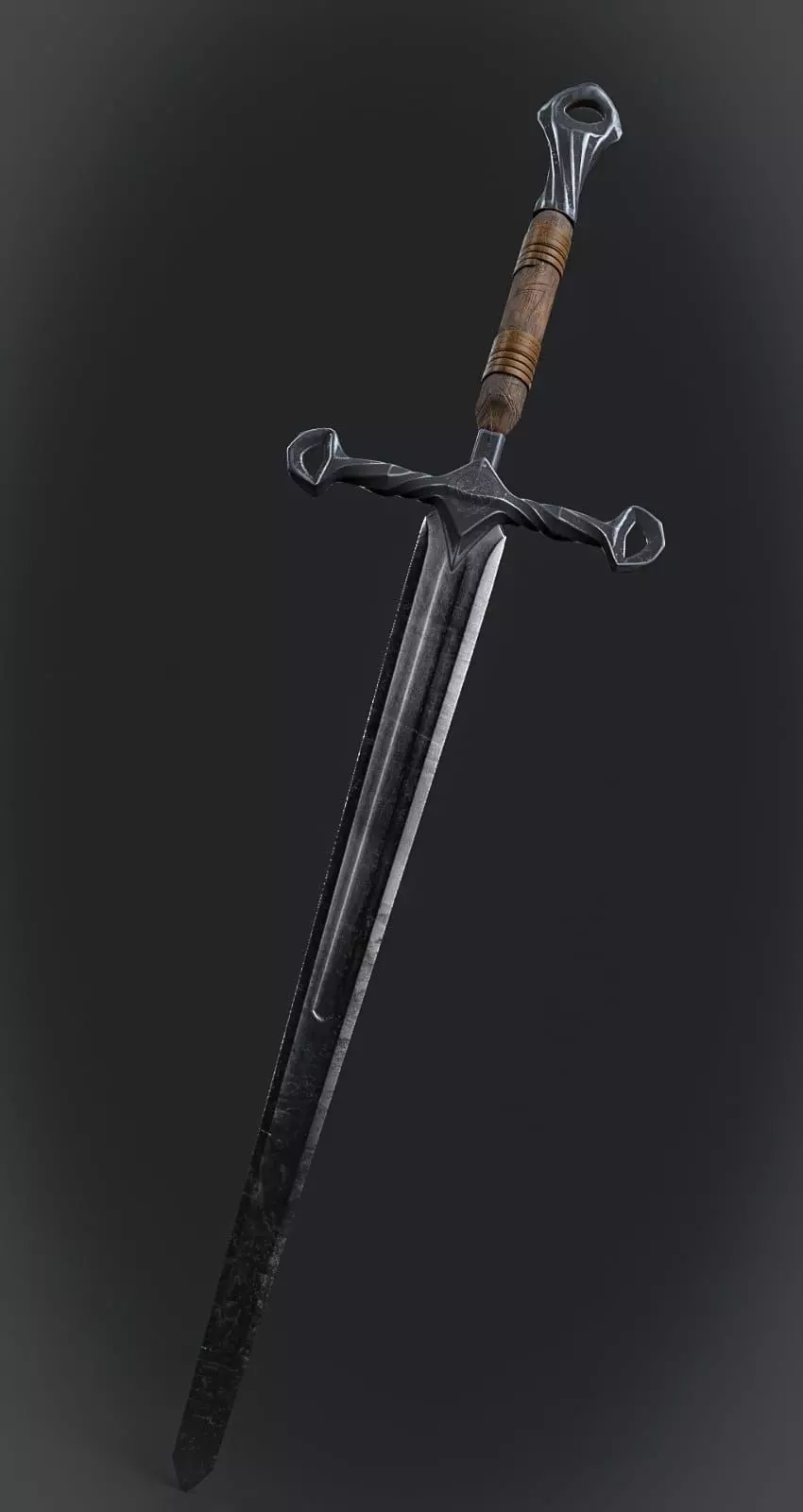Gaming Sword 3D model