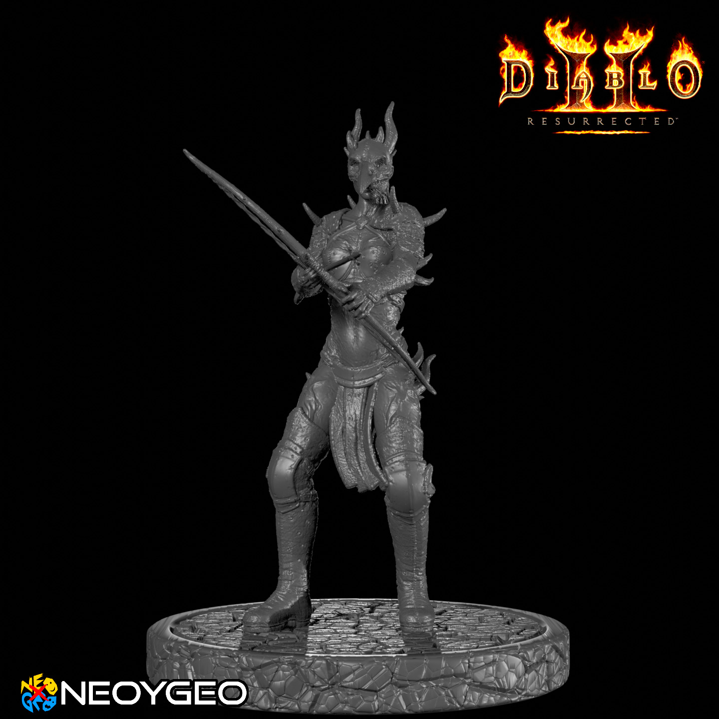 BLOOD RAVEN - DIABLO 2 3D print model_1